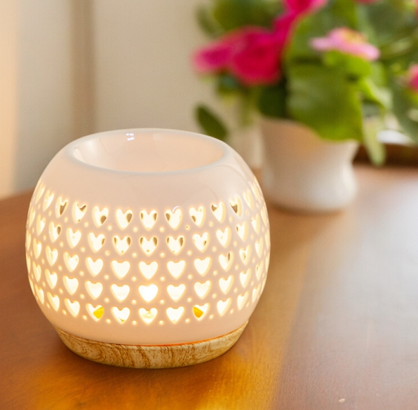 Brûle-parfums coeur