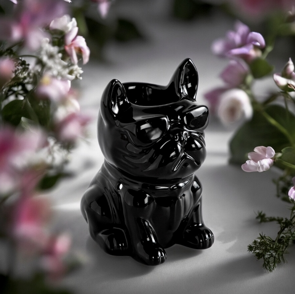 Brûle-parfums BOUBOU noir