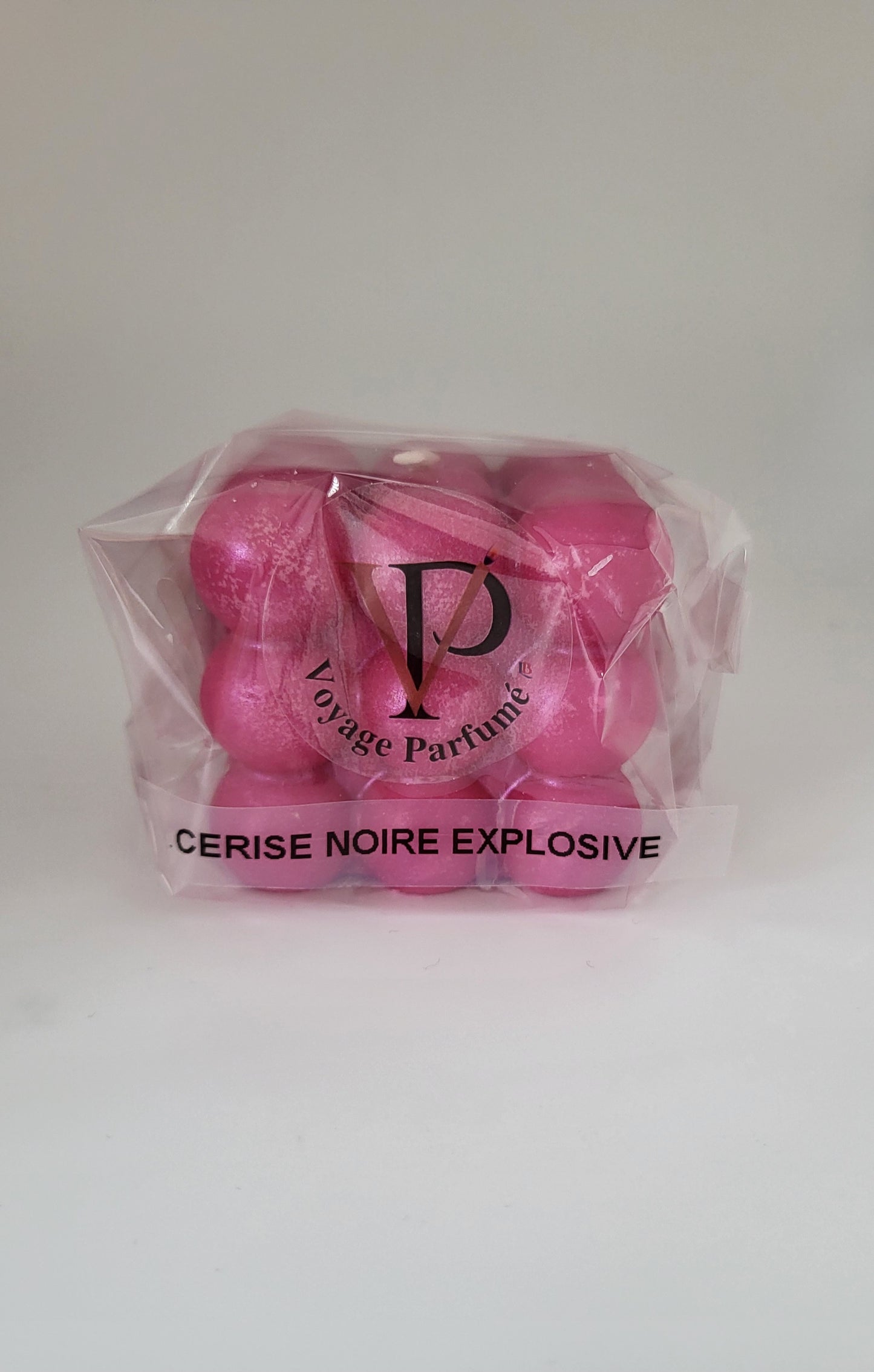 CERISE NOIRE EXPLOSIVE - (bougie taille M) Voyage Parfumé